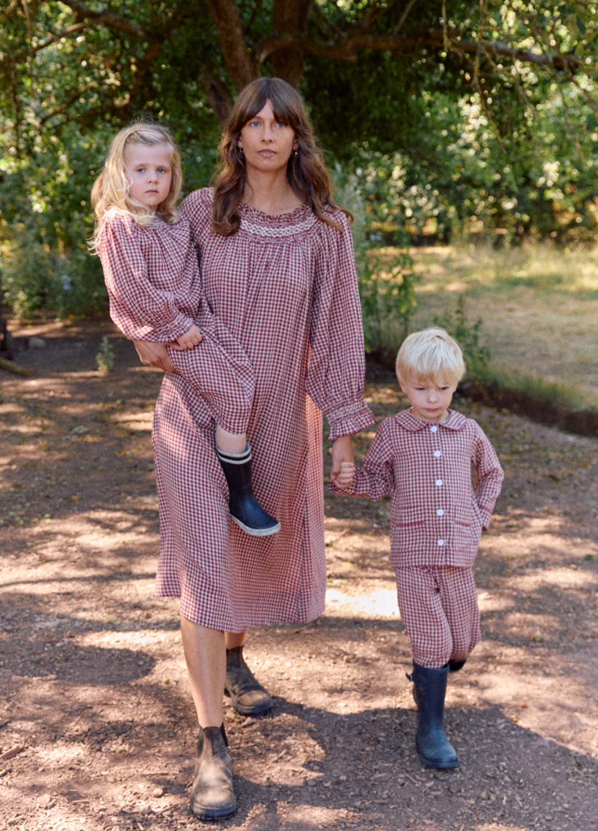 Georgie - Rust Gingham - Image 9