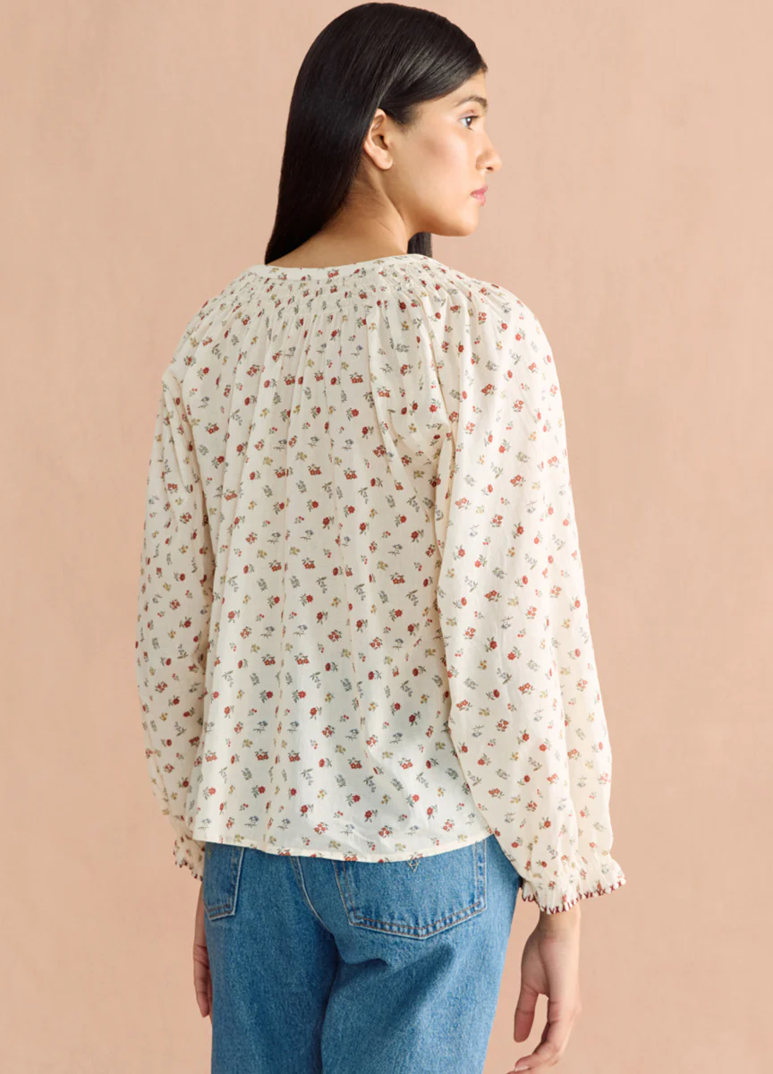 Inca Blouse - Antique Floral - Image 4