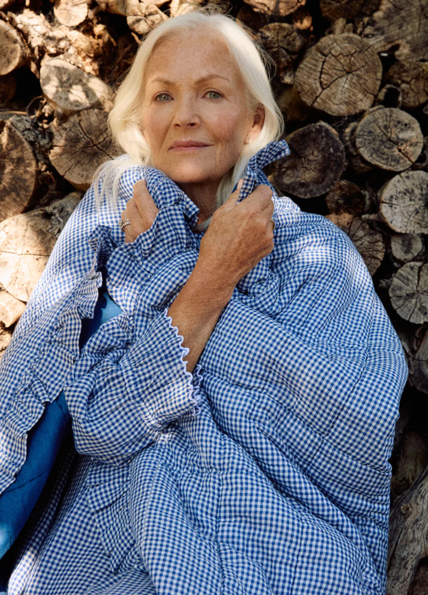 Quilt - Navy Gingham - Image 2