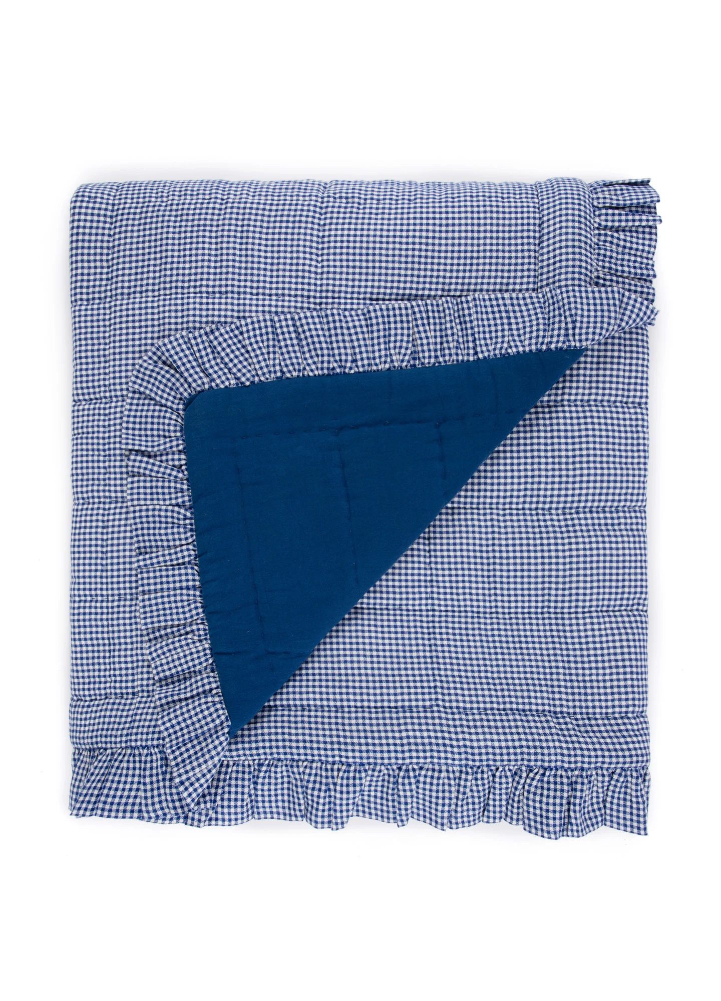 Quilt - Navy Gingham - Image 4