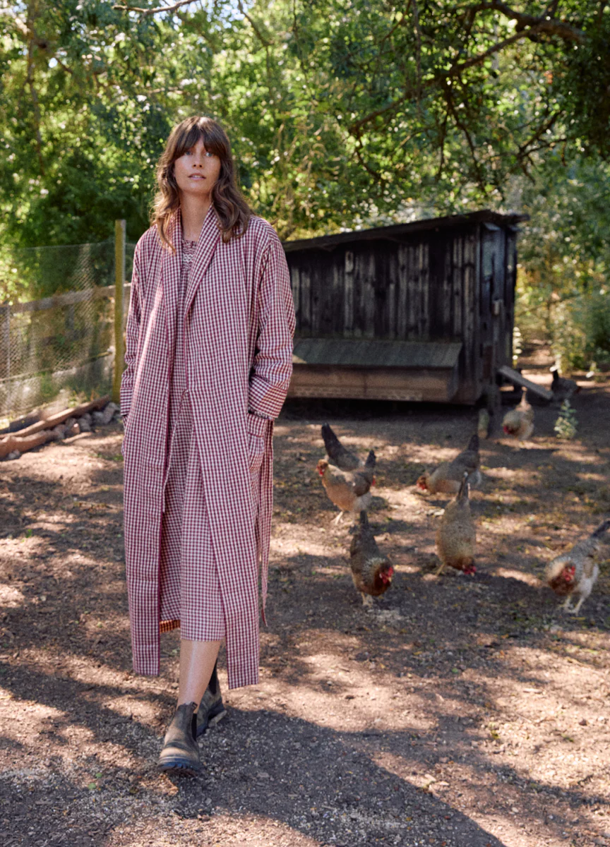 Pippy - Rust Gingham